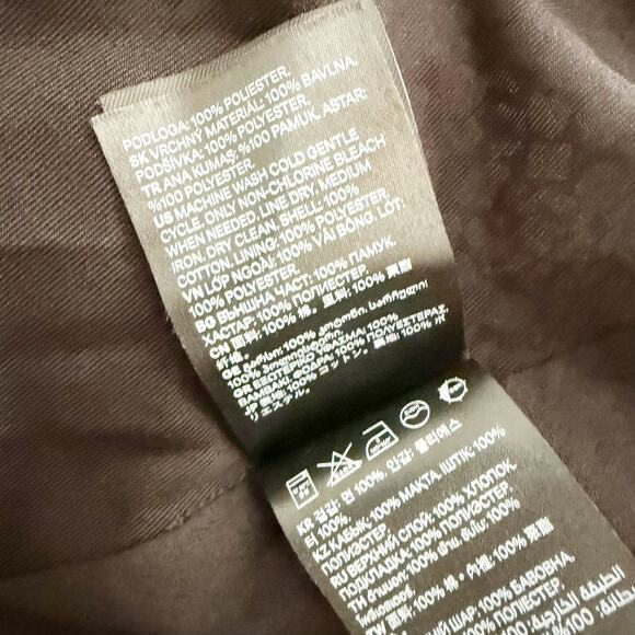 H&M | Floral Puff Sleeve Dress Ruffles black White Yellow Pink Cottagecore | XL - Picture 9 of 9